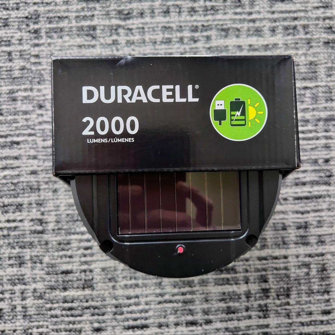 【新品】Duracell 2000ルーメン LEDランタン 3way充電 ×２