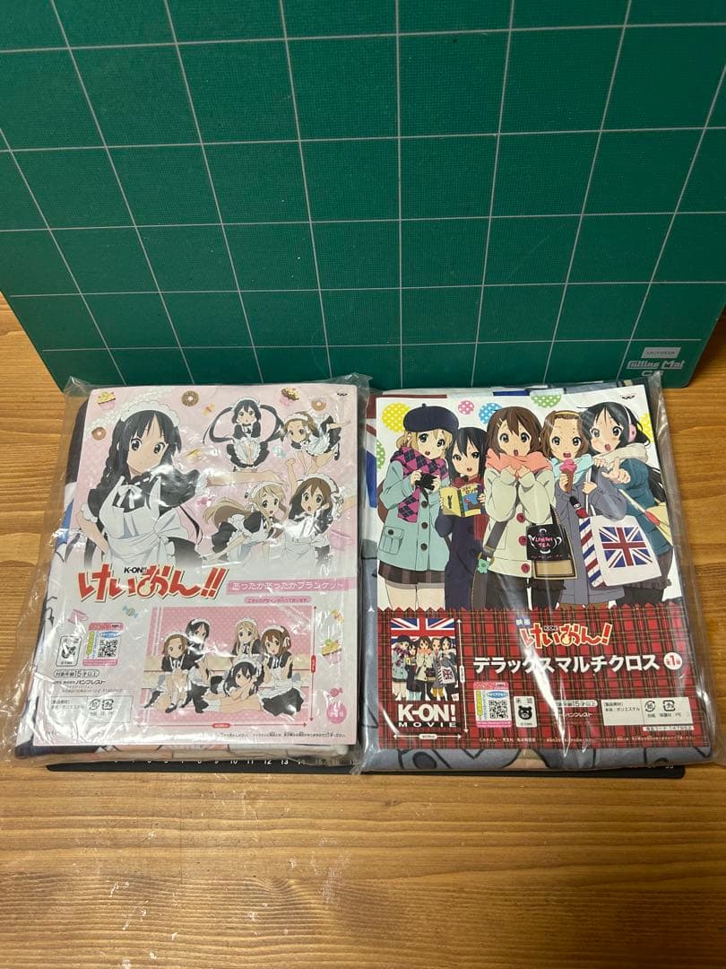 けいおん　けいおんブランケット　けいおんデラックスマルチクロス