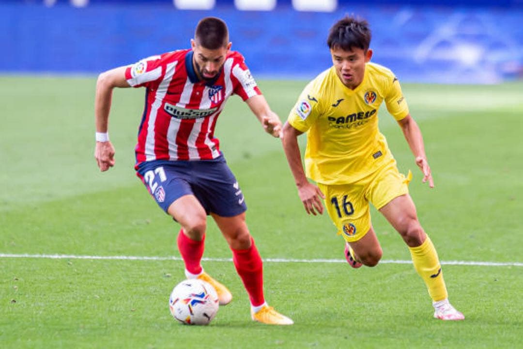 アトレティコ　ユニフォーム　カラスコ　選手支給品　ラリーガ　20/21（H）