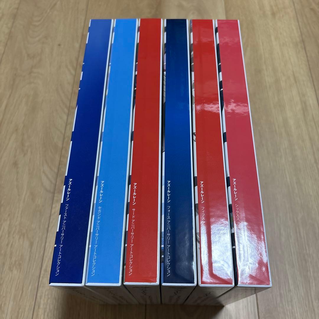 アズールレーン アニバーサリーアートコレクション 1 2 3 4 5 6 セット