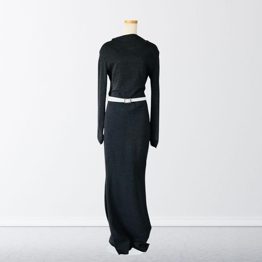 LANVIN ランバン 2011 ミニマル マキシ ドレス ワンピース FR38