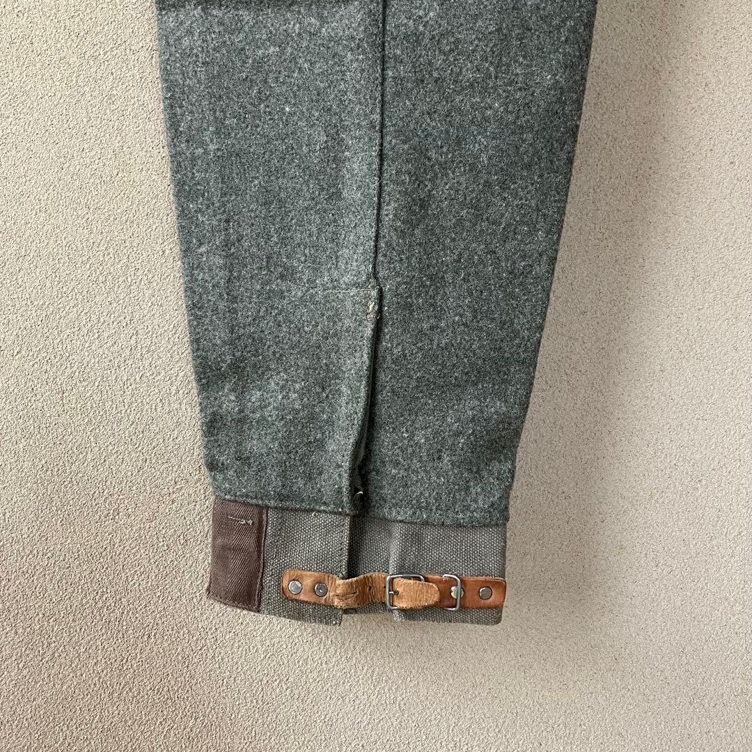 未使用　40s スウェーデン軍　M39 ウールパンツ　カーゴ　ユーロミリタリー
