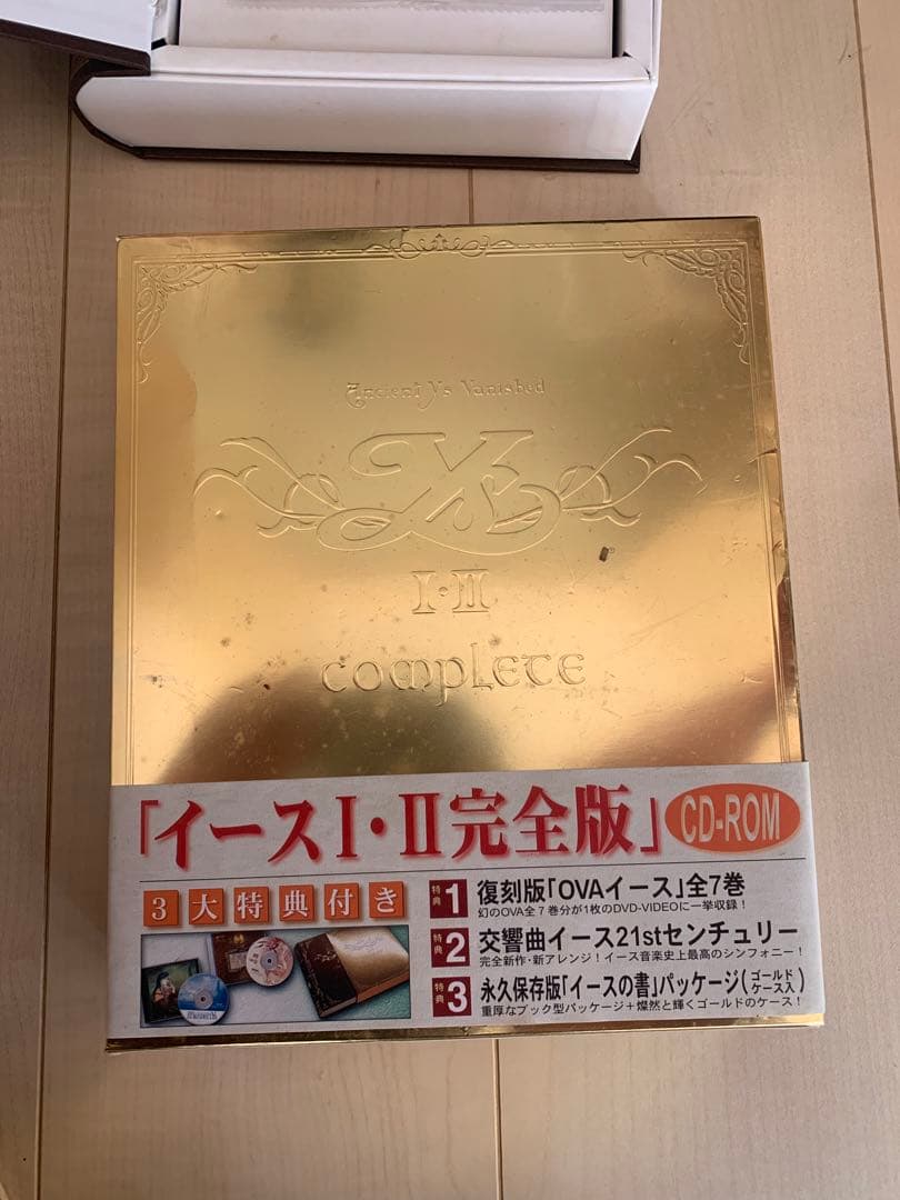 Ys イース　DVD サントラ　CD-ROMセット