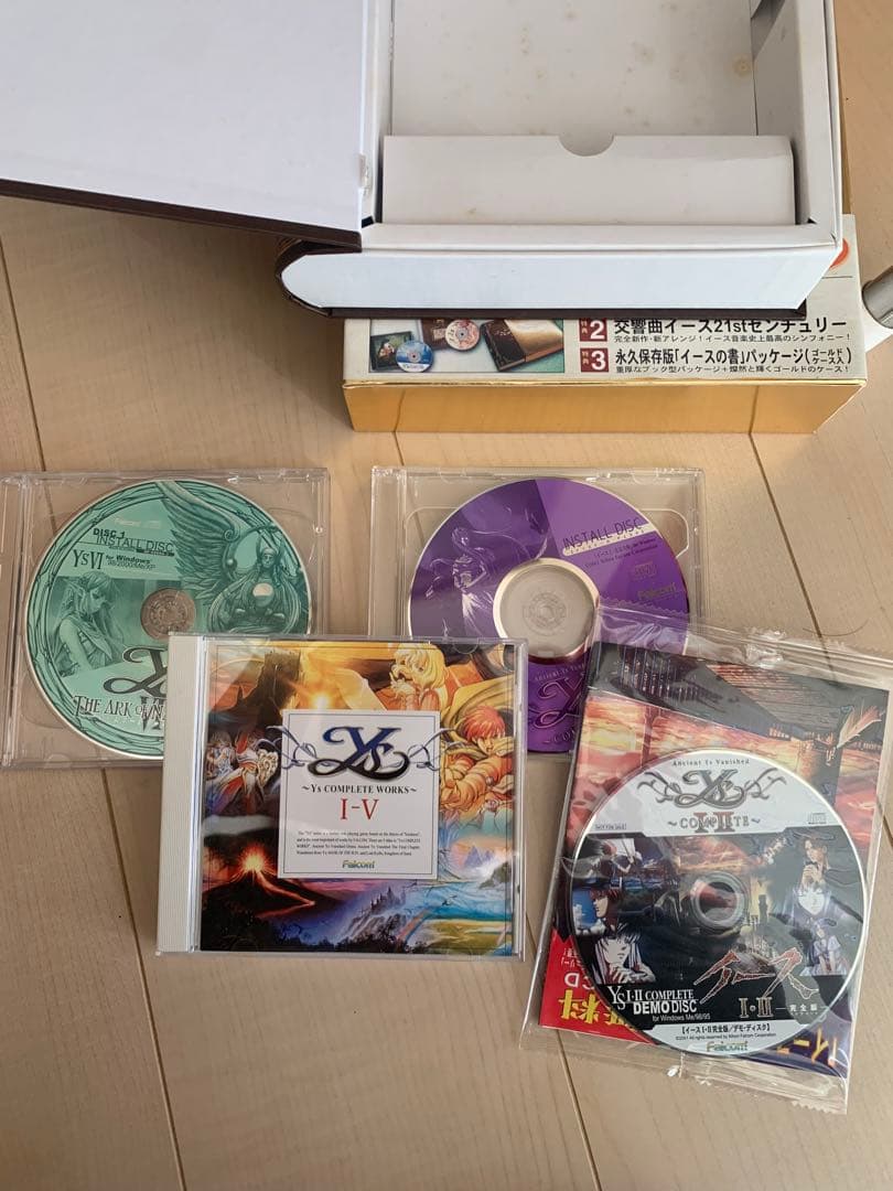 Ys イース　DVD サントラ　CD-ROMセット