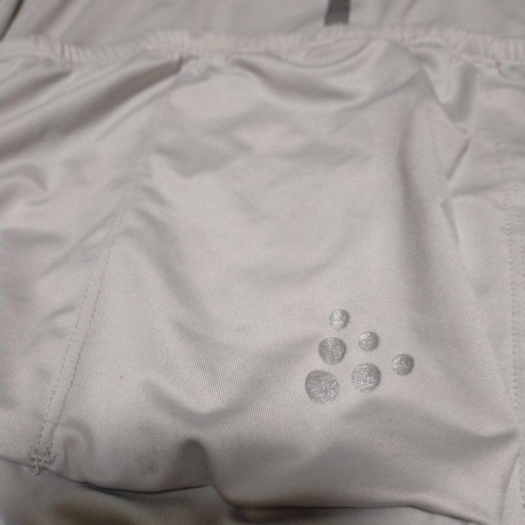 美品　craft クラフト　半袖　サイクルジャージ　白　マジョーラ　L