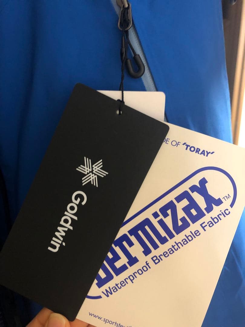 みっこ＊＊＊＊Goldwin ゴールドウイン　スキーウェア ジャケット　青