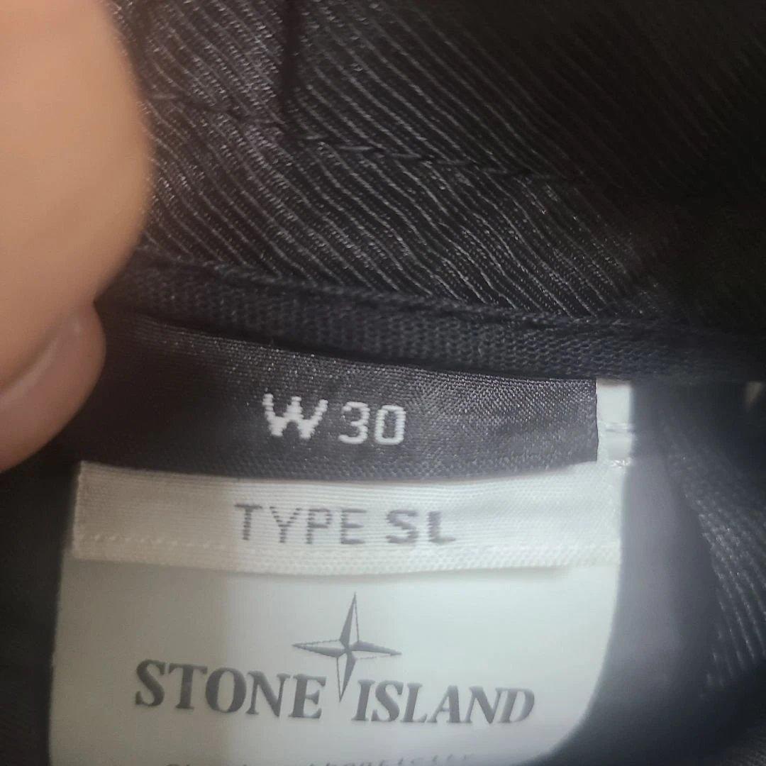 Stone  ストーンアイランドカーゴパンツ ブラック W30