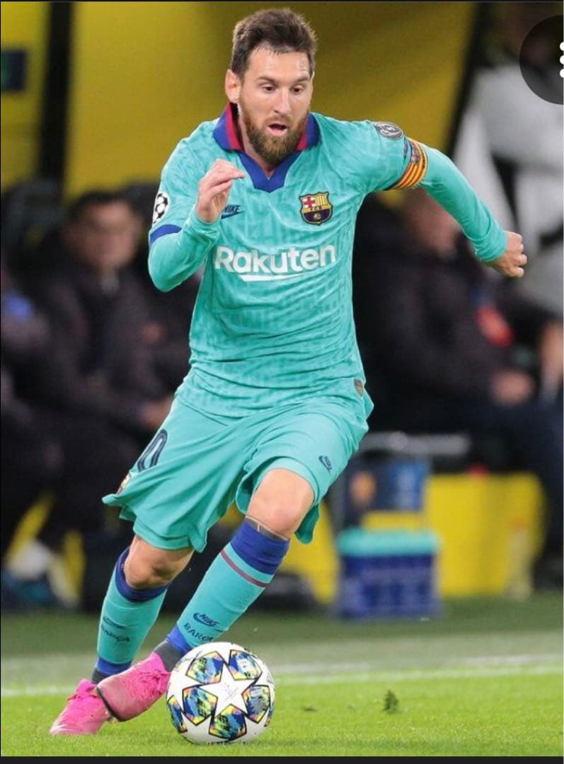 バルセロナ19/20 3rd リオネル・メッシ CL仕様 L 祝900ゴール