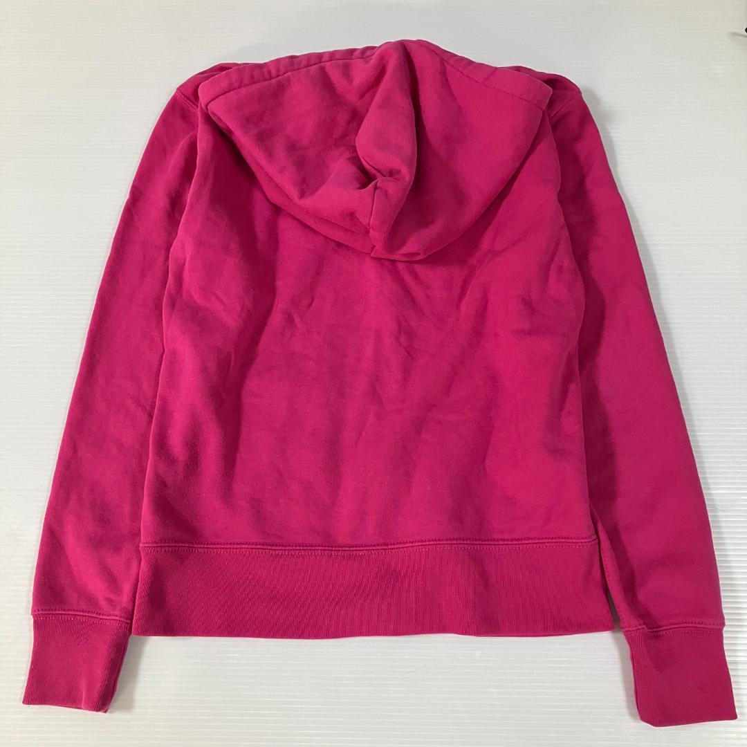 Ralph Lauren ピンク フルジップパーカー 裏起毛 165/92A