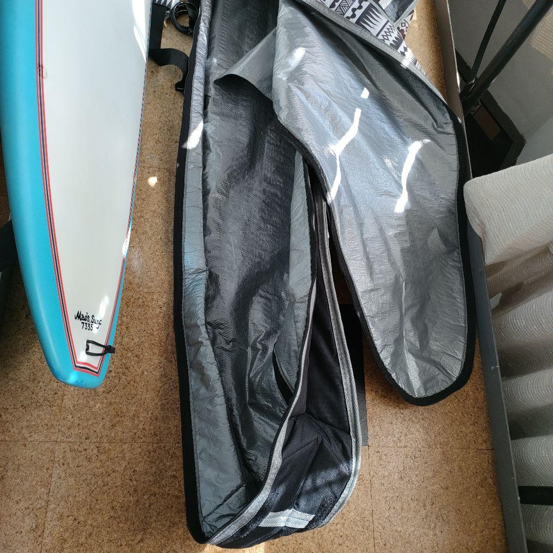 South Point ロングボード ホワイト/ブルー ハードケース付 おまけ付