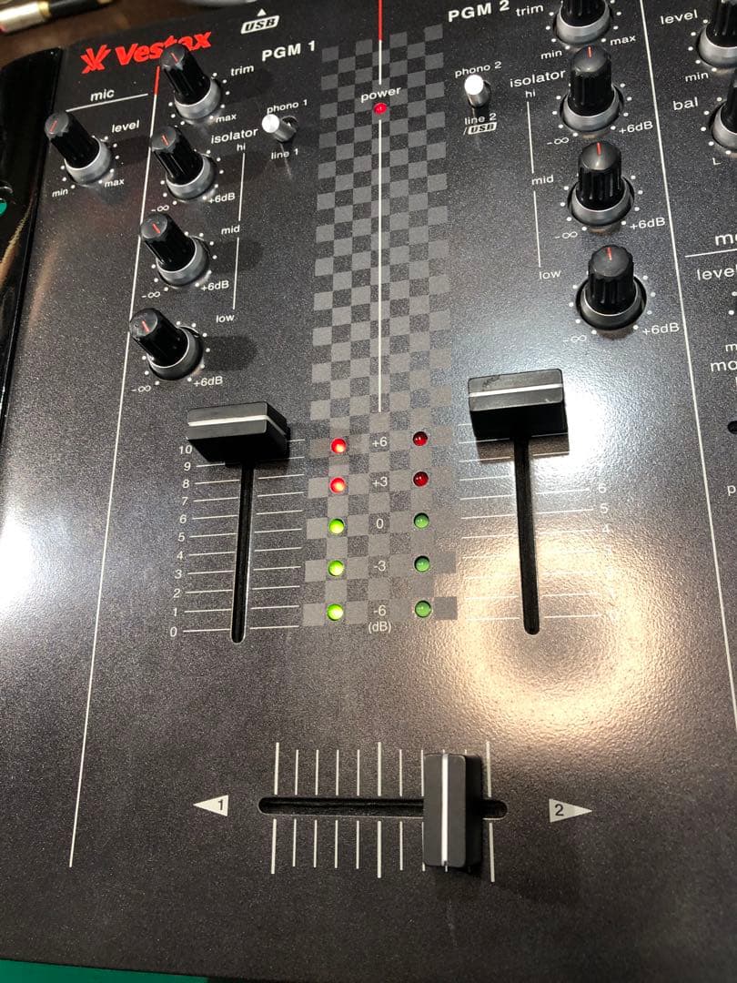 VESTAX ベスタクス　VMC-002XLu フェーダーメンテナンス