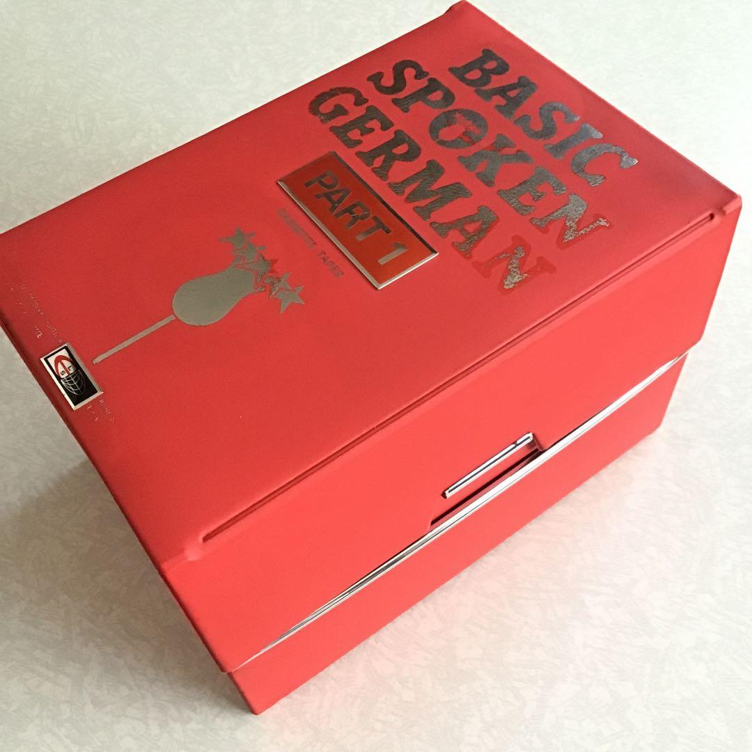 動作確認済★ドイツ語 教材 カセット BASIC SPOKEN GERMAN