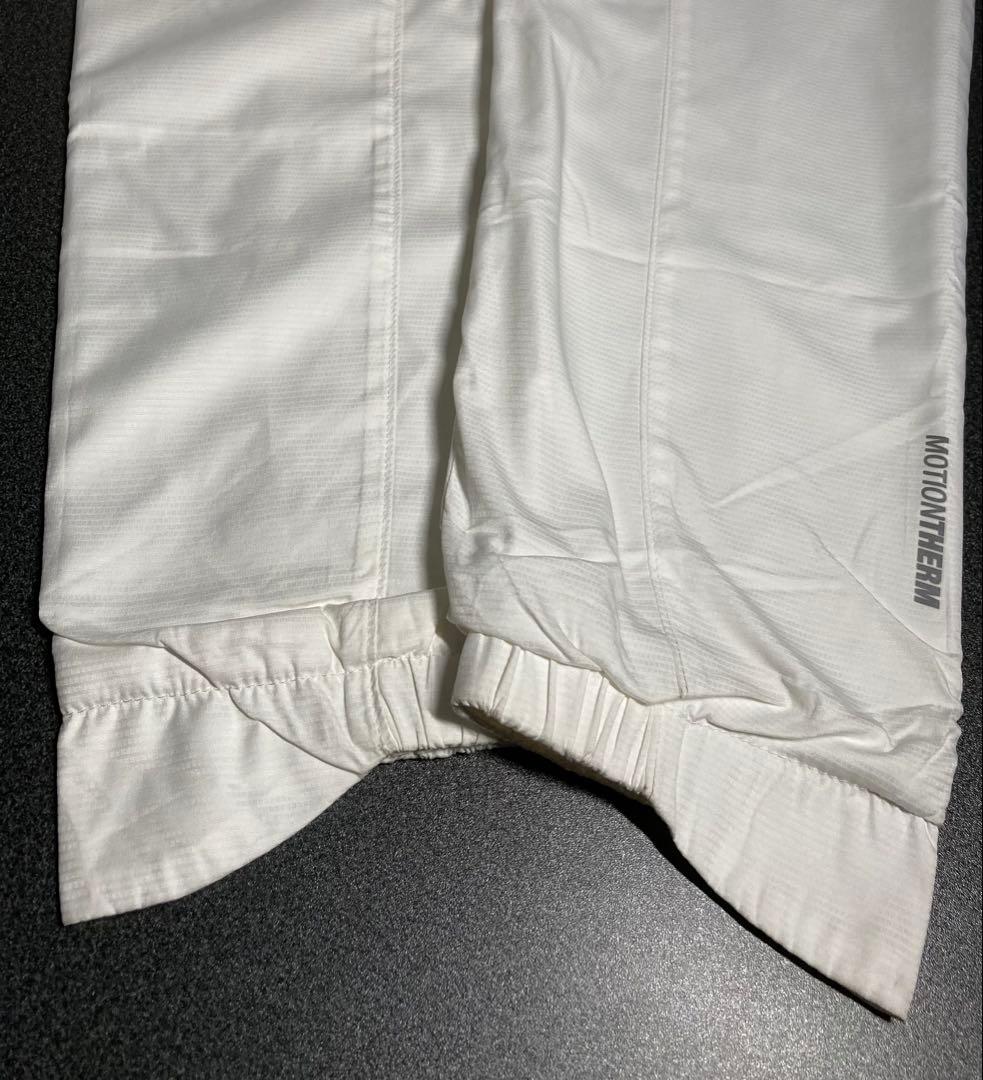 【未使用】裏起毛・上下セット•アシックス•ウィンドブレーカー•ホワイト•L