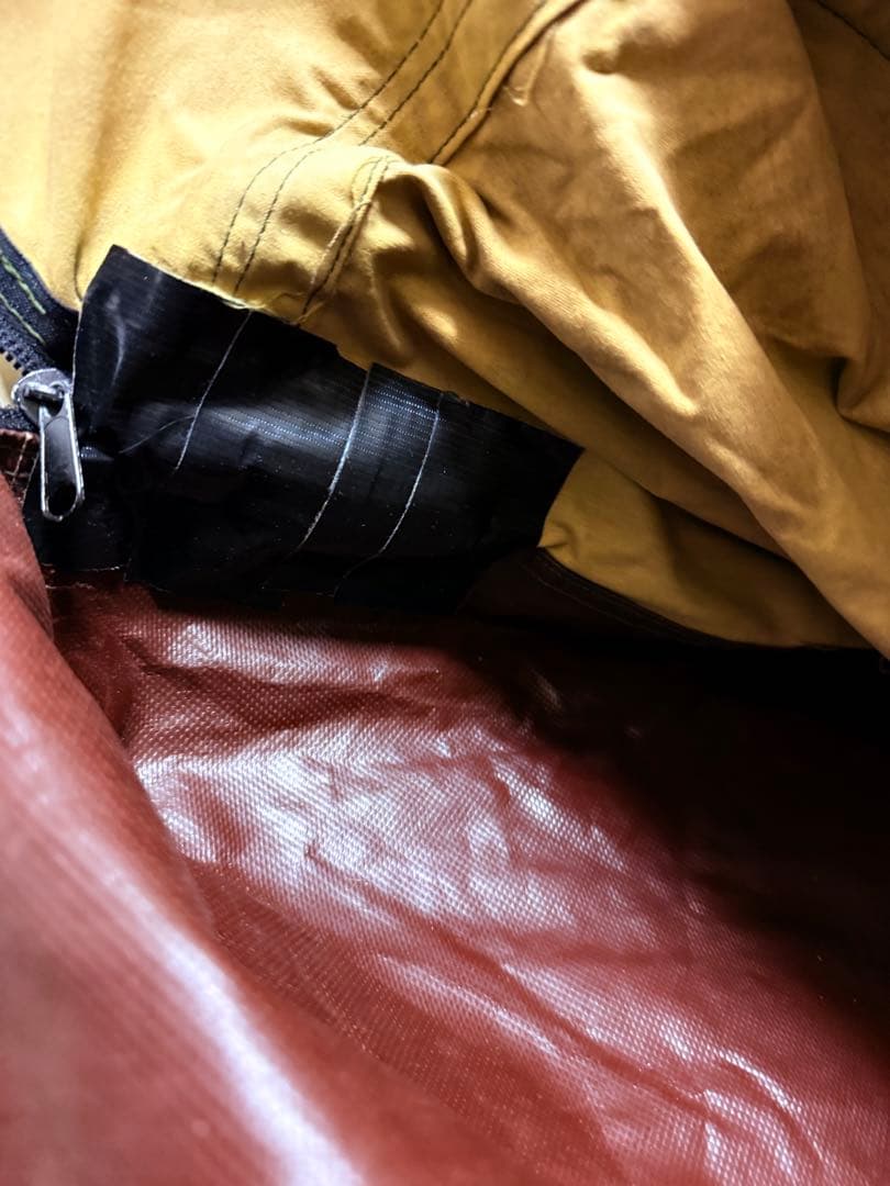 オランダ軍　ダッチアーミーテントＤＰＭ迷彩　補修跡有り