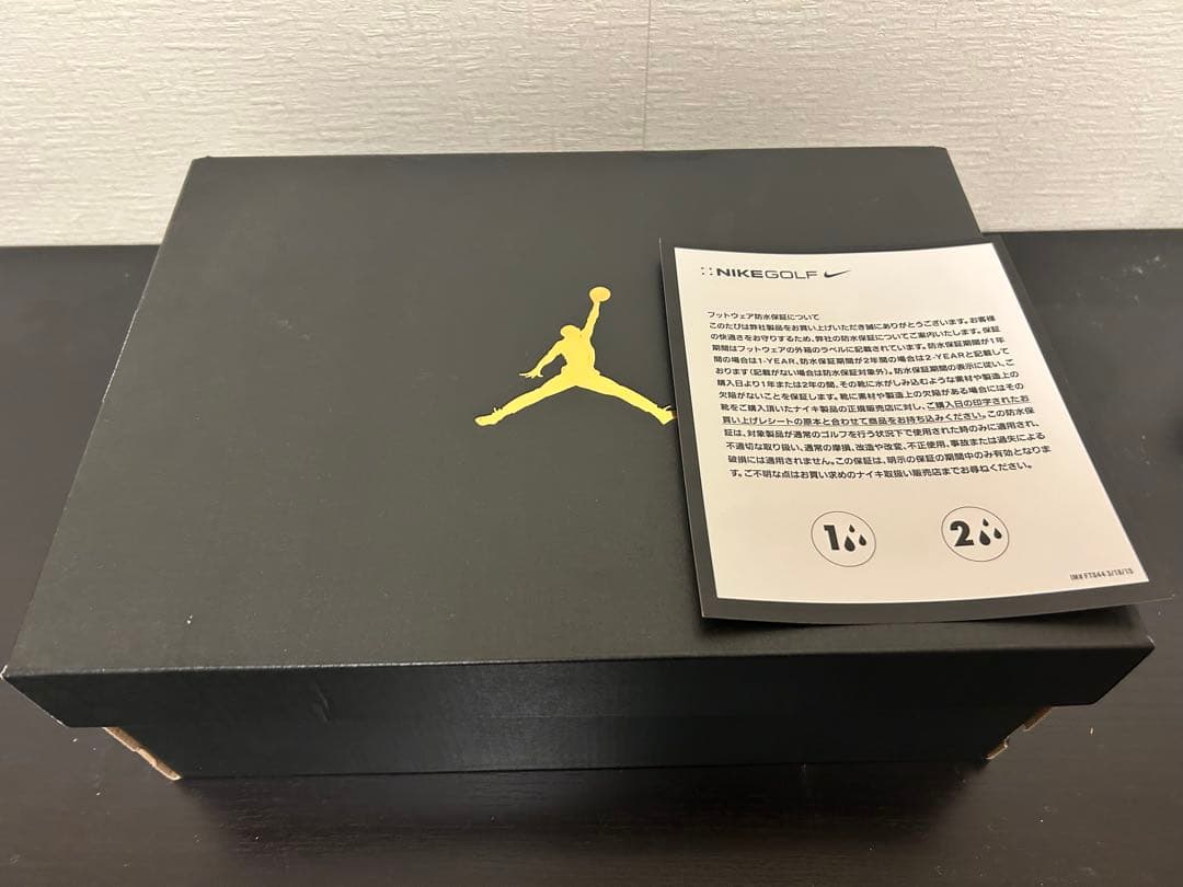 新品未使用　エアジョーダン 14G ゴルフシューズ 25㎝