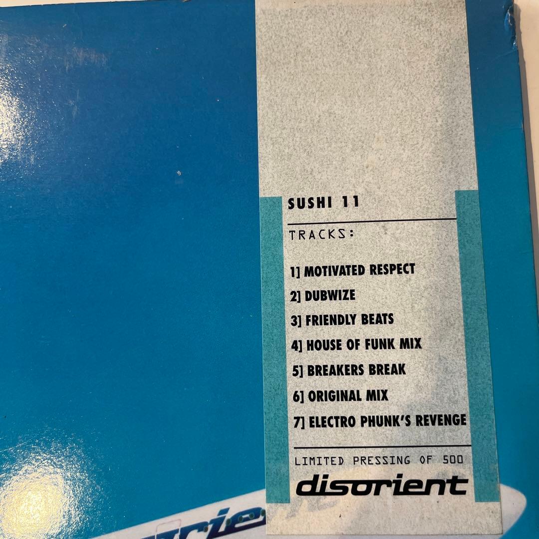 限定　廃盤　SUSHI 11 disorient 12inch 2ＬＰ