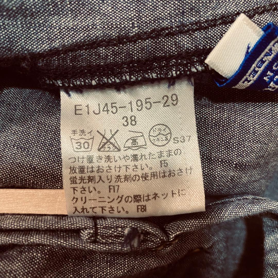 Burberry London ダンガリーキャミワンピース