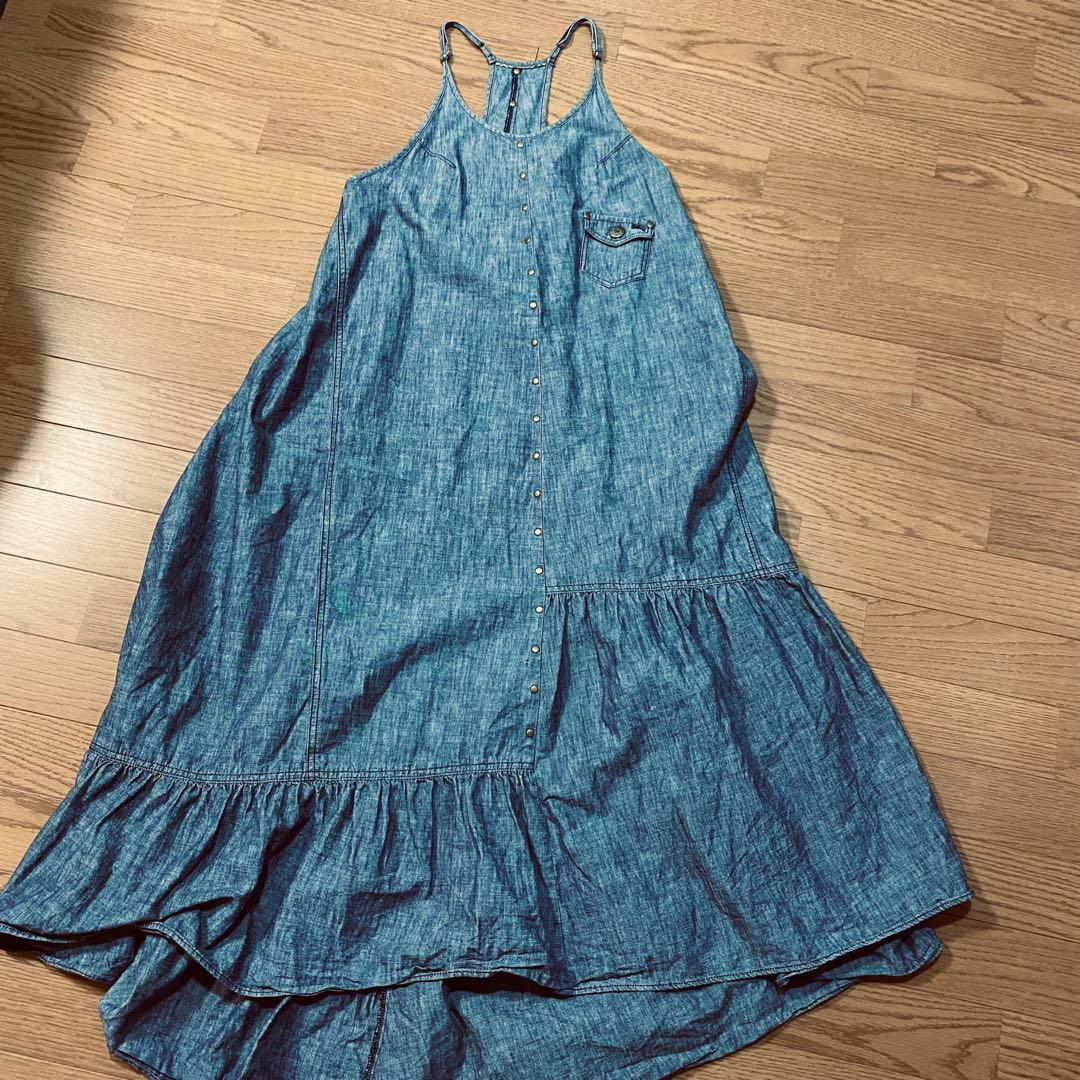 Burberry London ダンガリーキャミワンピース