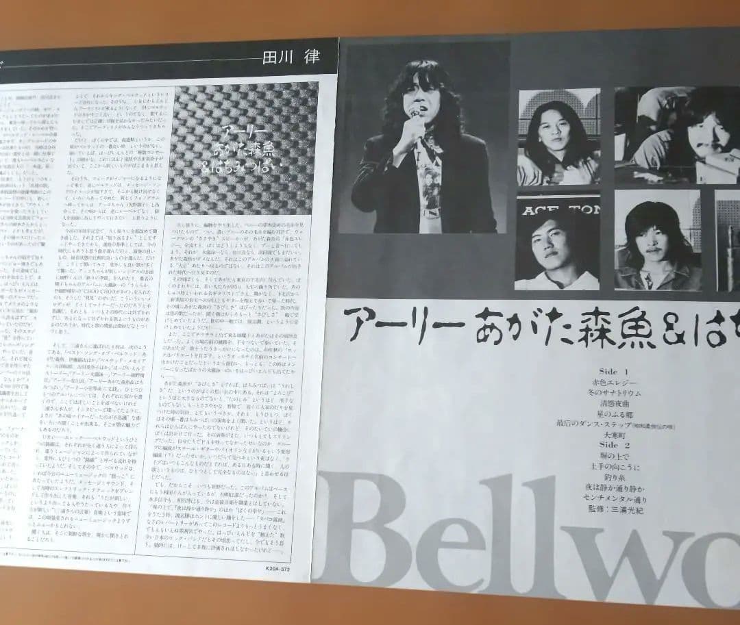 ☆林静一レコードジャケット あがた森魚・大瀧詠一他 ☆はちみつぱい