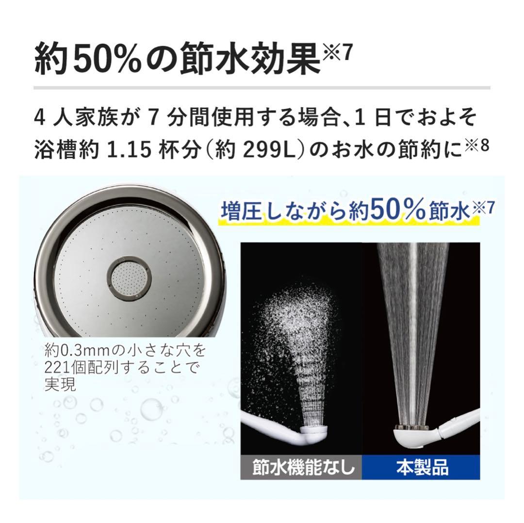 【新品未使用】アラミック　シルキーナノバブルシャワーヘッドスパ　グロスシルバー