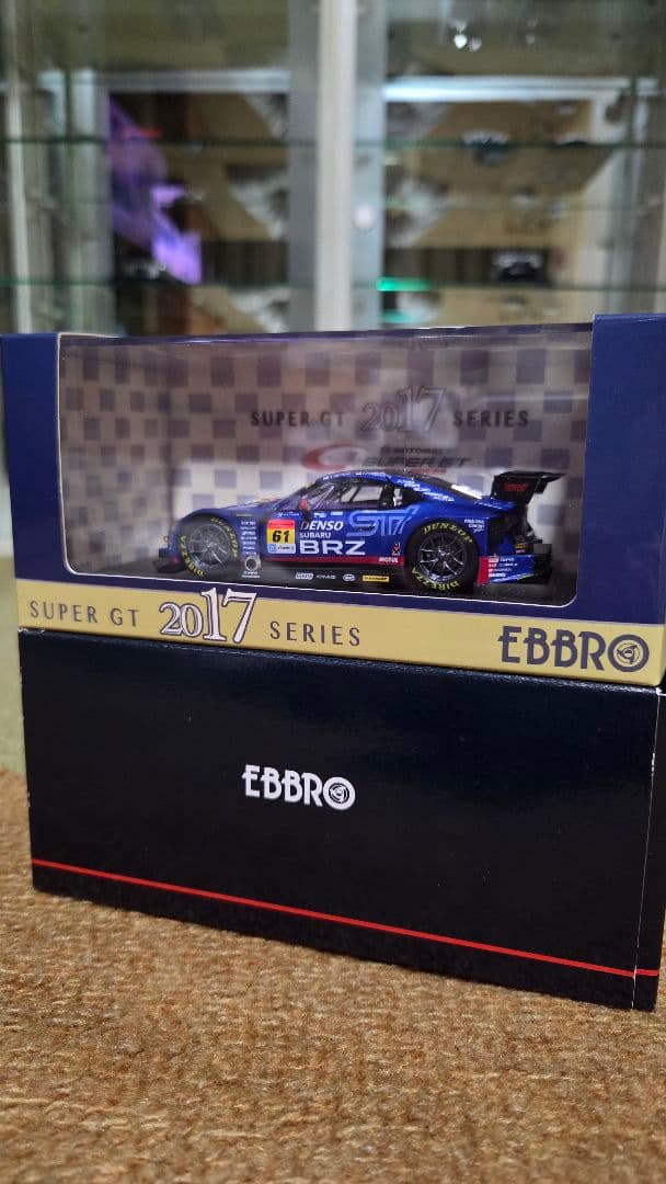 1/43 エブロ スバル BRZ R&D Sport GT300 2017