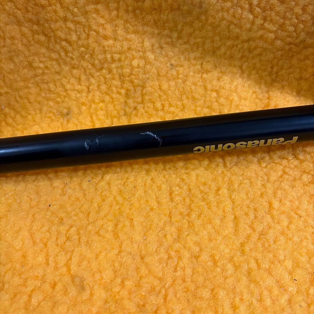 Panasonic ピスト・シングルスピードフレーム　ブラック&ゴールド