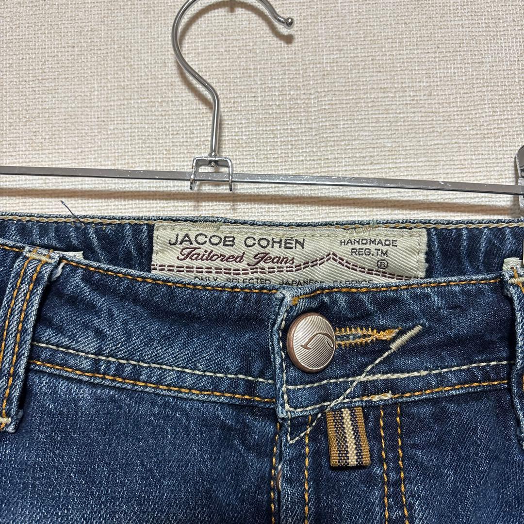 イタリア製 JACOBCOHEN ヤコブコーエン 622デニム33ボタン
