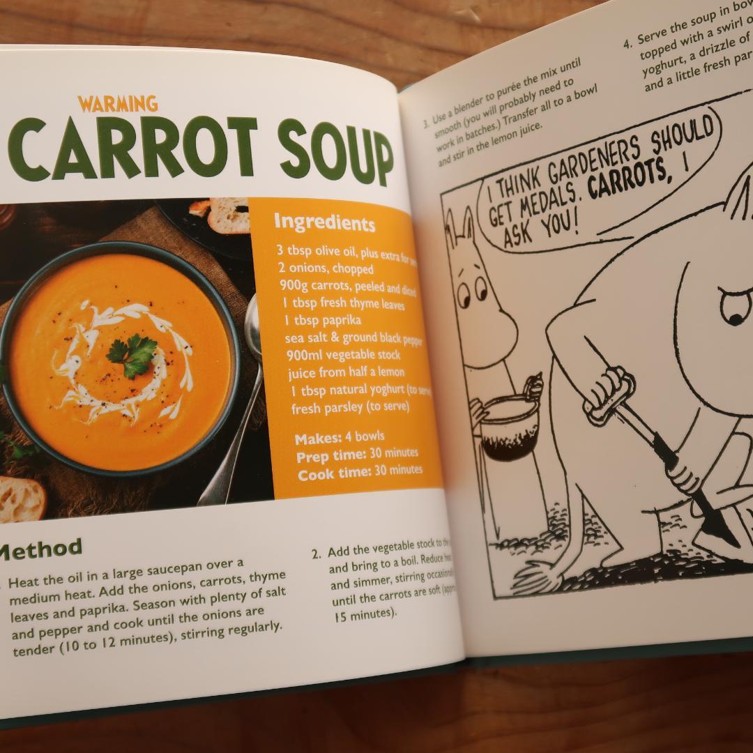 セール！　洋書　Moomin Comfort Food（ムーミン、レシピ本）