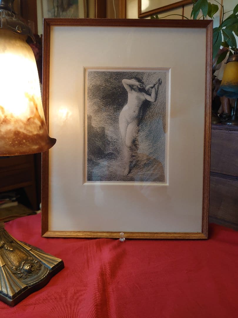 「売約済」アンリ.ファンタン.ラトゥール「ニンフ」 ヘリオグラフィー