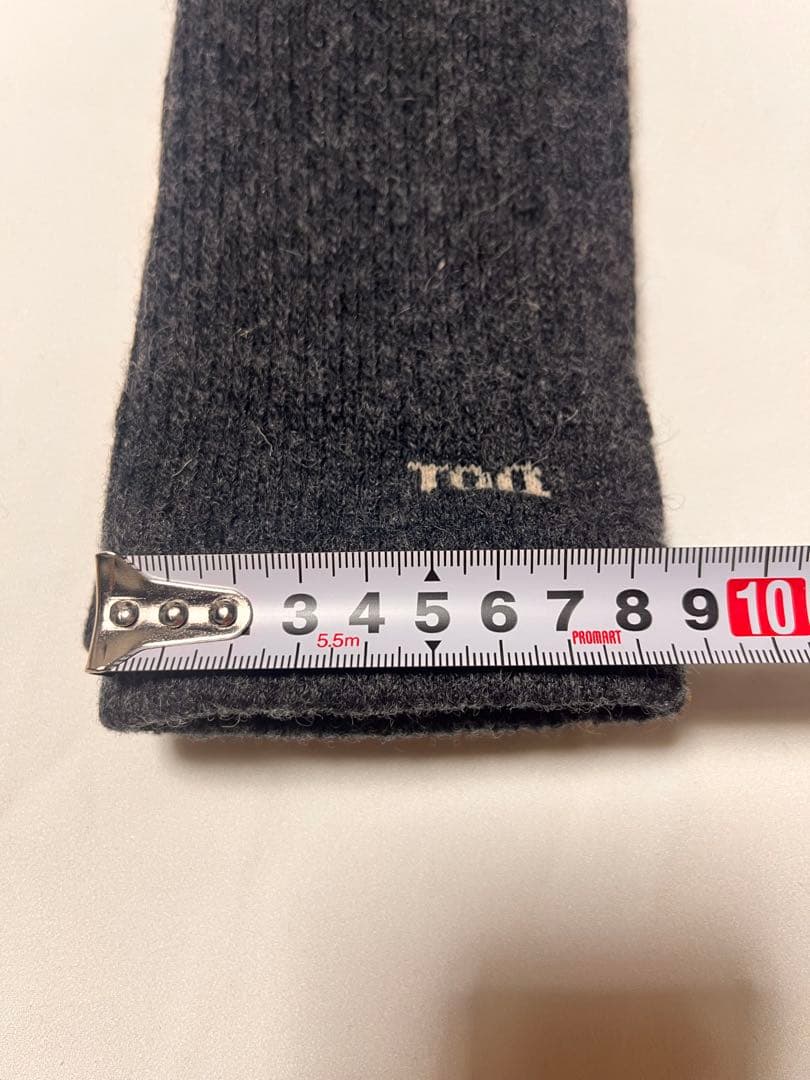 極寒のモンゴルから　無地ショートと無地ロングレッグウォーマーセット　グレー系