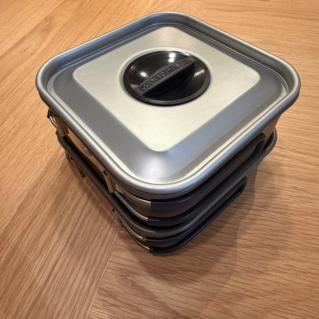 エバニューEVERNEW スクエアクッカーセット