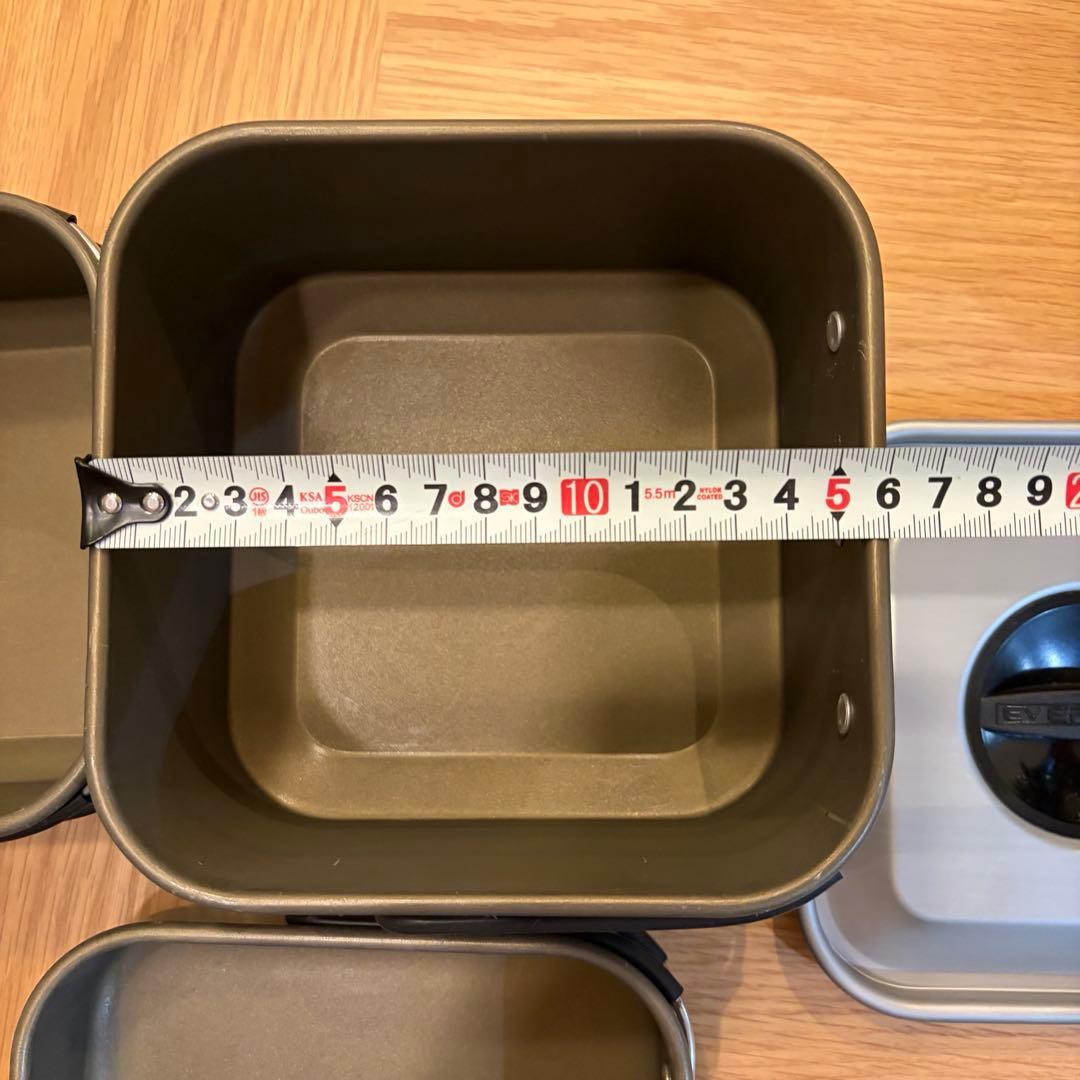 エバニューEVERNEW スクエアクッカーセット