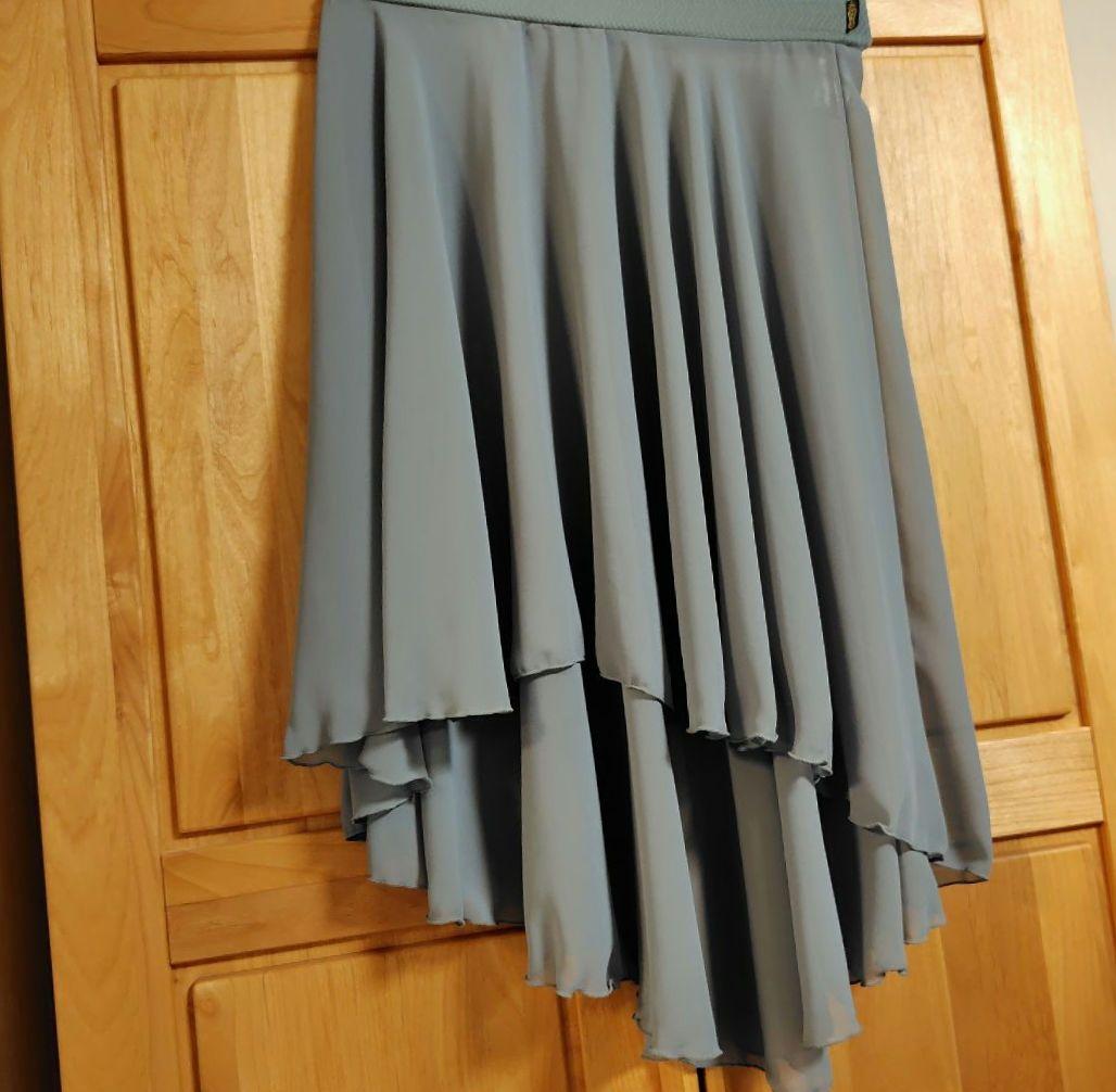 チャコット　FREED OF LONDON スカート カーキ　stinaネット付