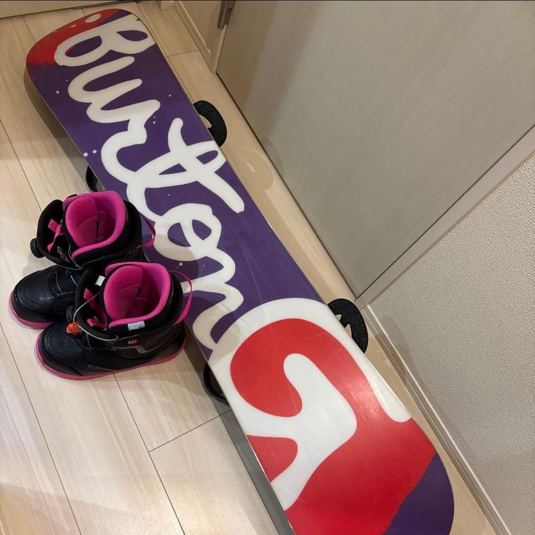 【期間限定お値引】バートン GENIE 142cm スノーボード4点セット