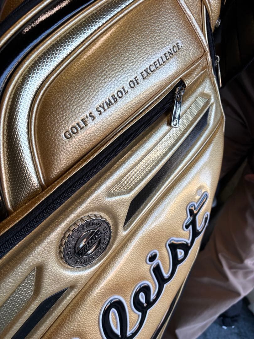 タイトリスト メダリオン ３点式 本格ツアーキャディバッグ ゴルフ バッグ 美品