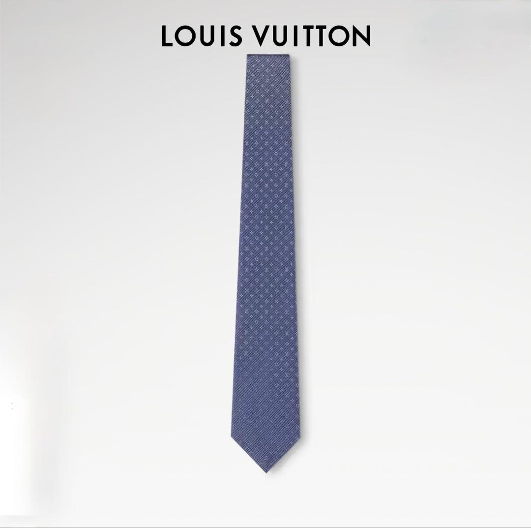 現行モデル✨LOUIS VUITTON ルイヴィトン　ネクタイ　モノグラム　美品