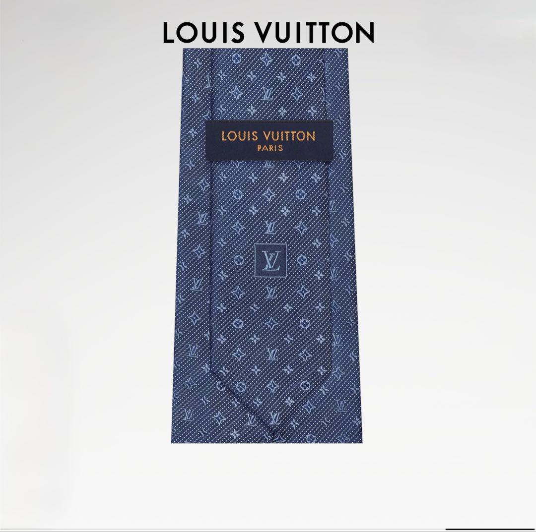 現行モデル✨LOUIS VUITTON ルイヴィトン　ネクタイ　モノグラム　美品