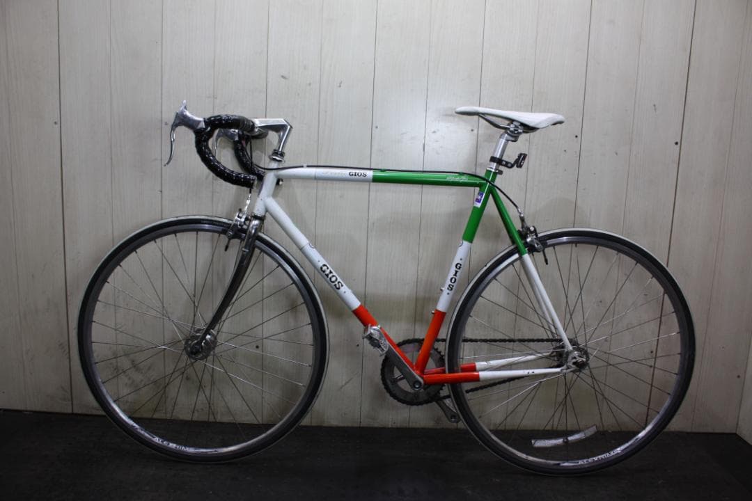ジオスGIOS PISTA700C クロモリ 570mm シングルスピードピスト