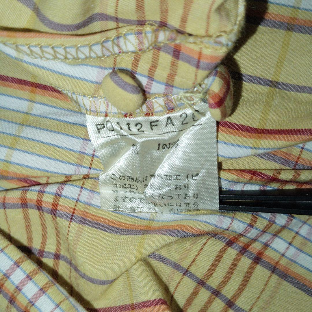 PINK HOUSE　ロングワンピース　マキシ　チェック　Aライン　フレア