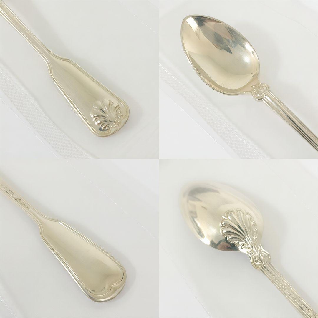 未使用　ティファニー　スターリングシルバー スプーン6本セット ケース付き