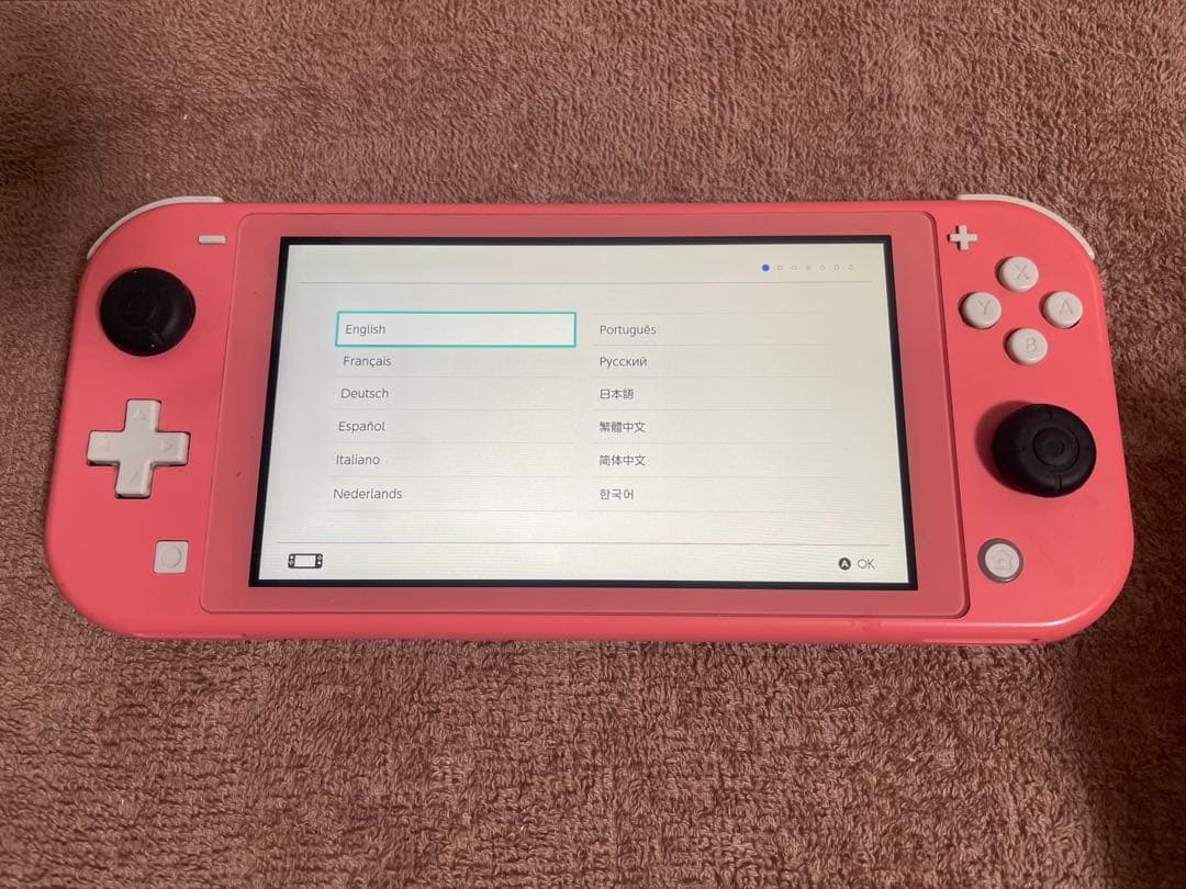 Nintendo Switch Lite コーラスピンク 本体