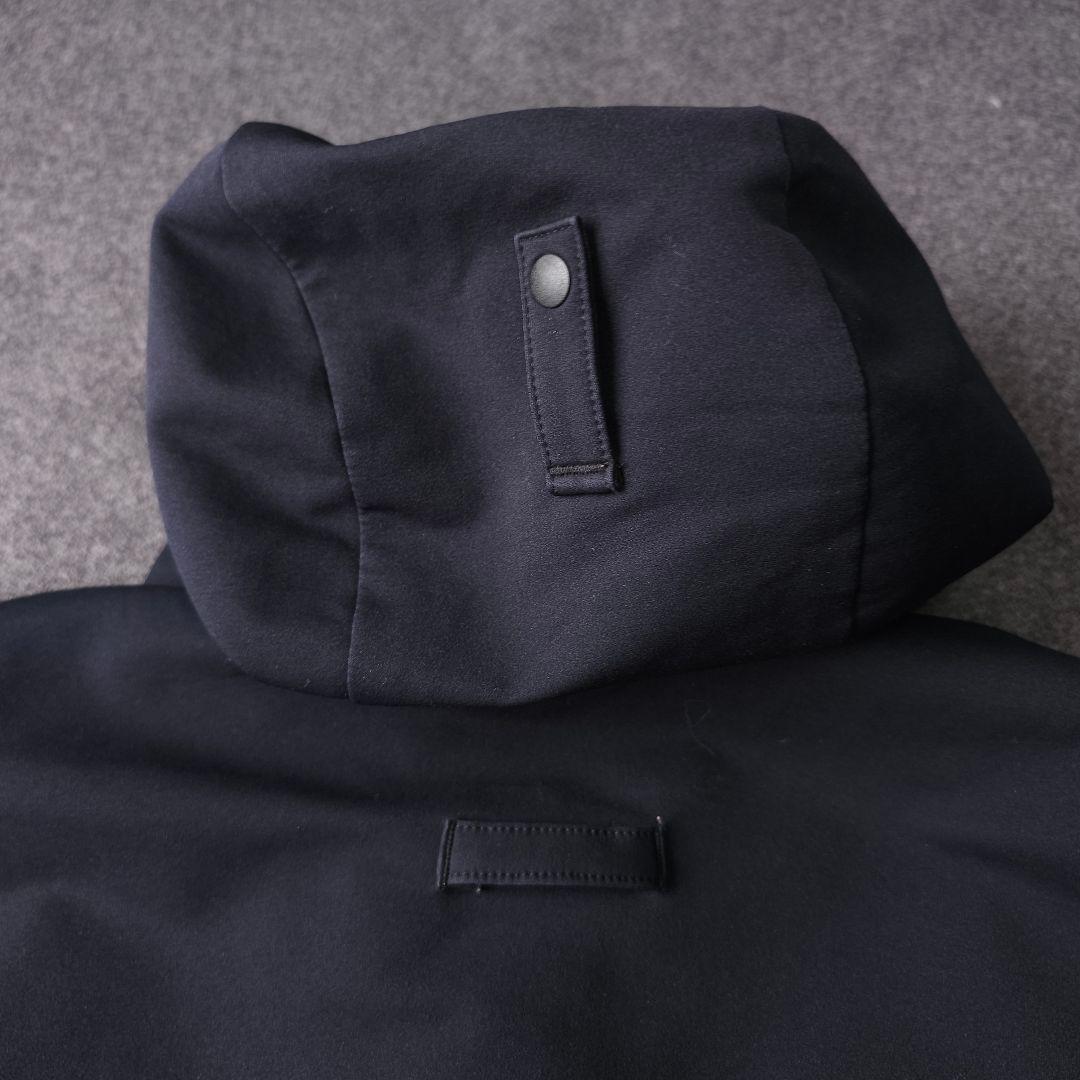 アルティコア ブリヂストン フーディージップベスト 黒 ロゴネーム 3L