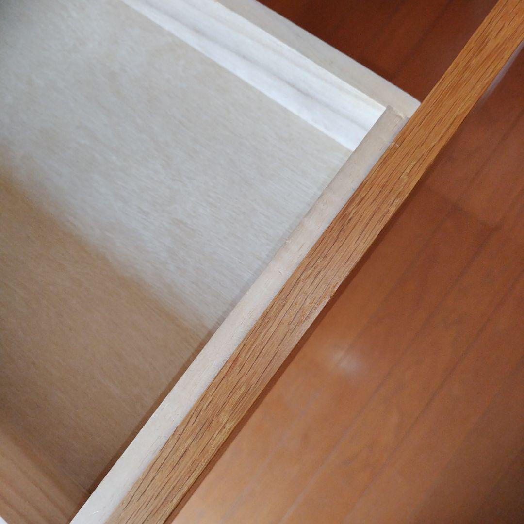 MUJI 無印良品　学習机 無垢材デスク引き出し付き オーク材　木製　廃盤品