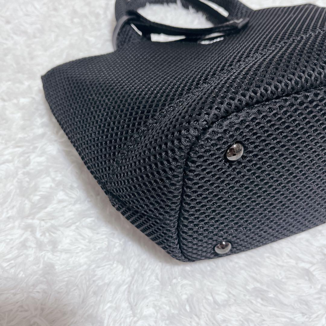 極美品✨HYDROGEN　2WAY ミニトート ショルダーバッグ 黒　自立