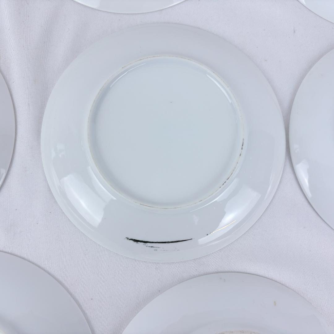 千家達彦 書 干支漢字入り 陶磁器皿セット 出雲大社 昭和60年 飾り皿