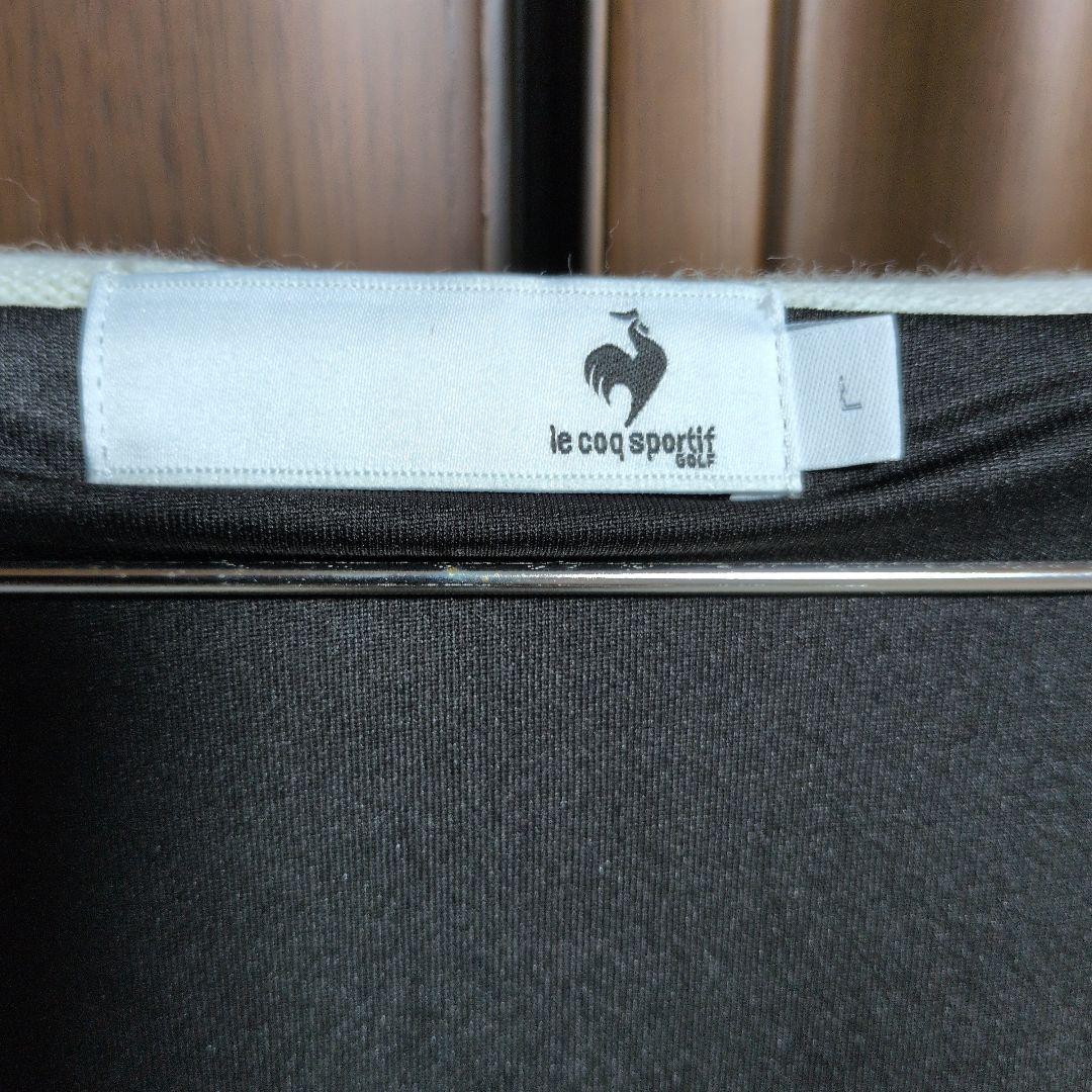 ルコック:レディース:Lサイズ:ゴルフ ジャガードフーディニットブルゾン:白