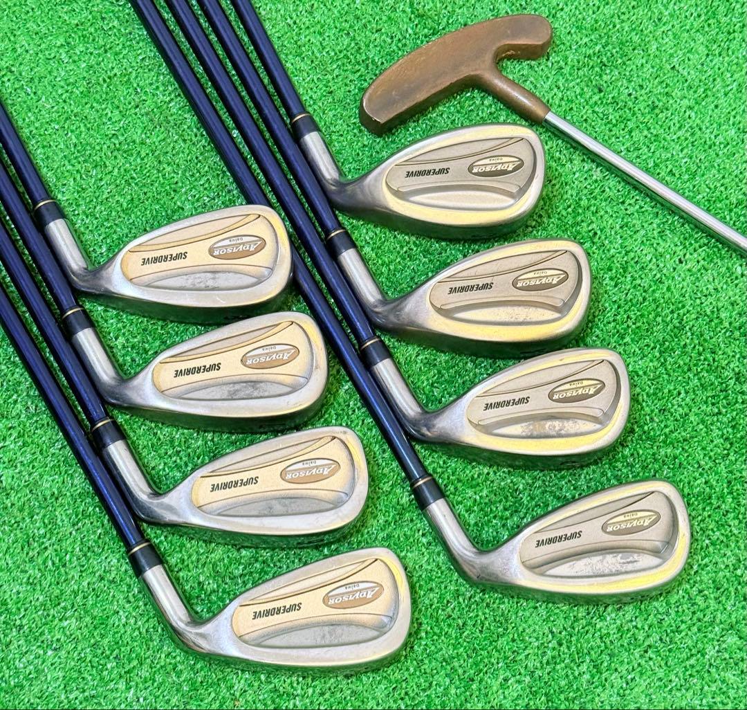 アドバイザー カタナ 初心者 メンズ ゴルフクラブセット フルセット 一式