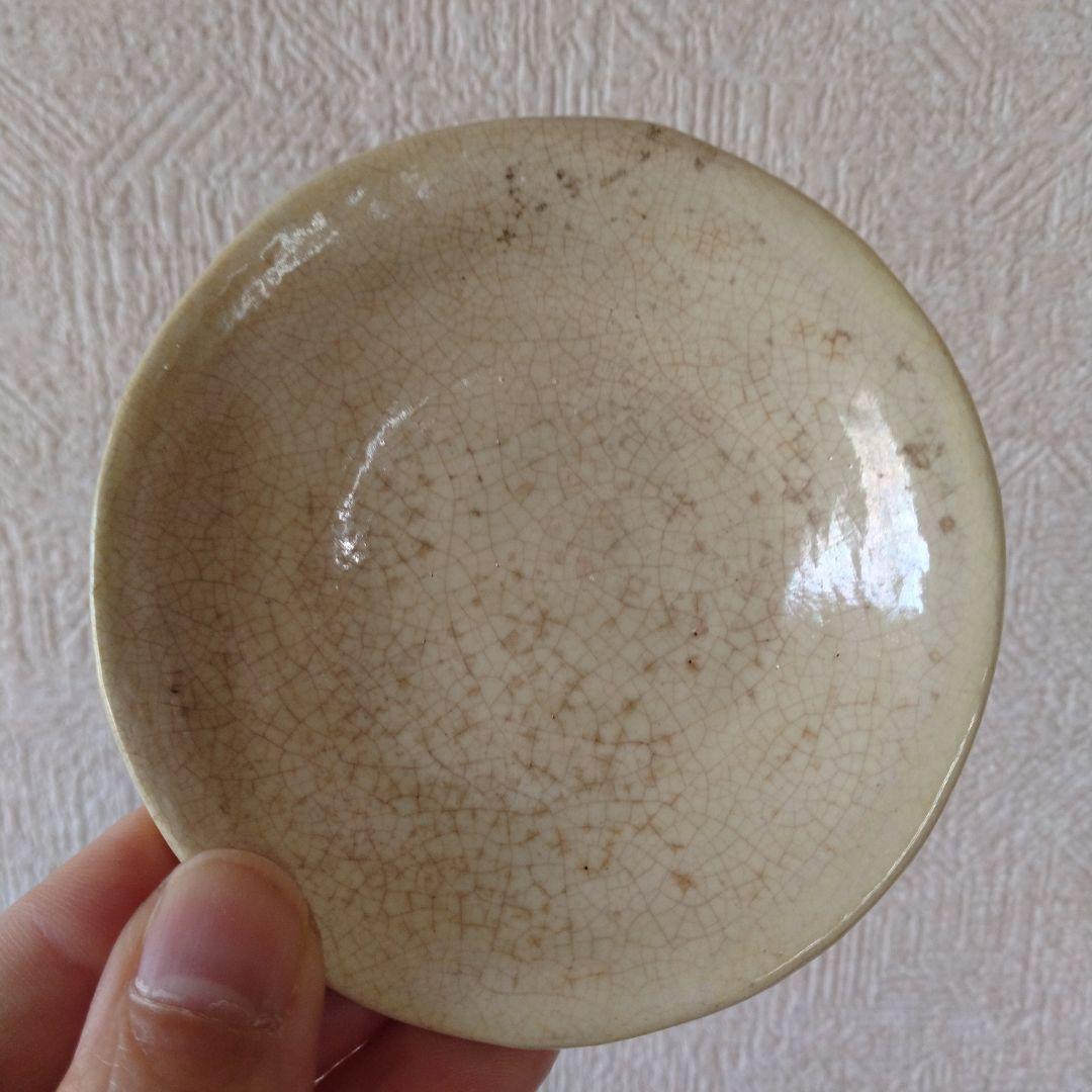 《maruです。》御深井焼梅の図蓋付茶碗