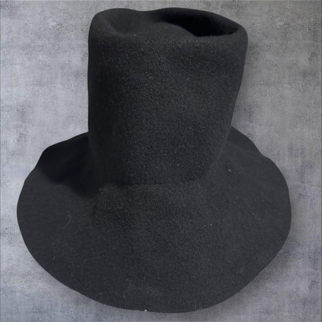 Vivienne Westwood MAN オーブ バケットハット ウール 黒
