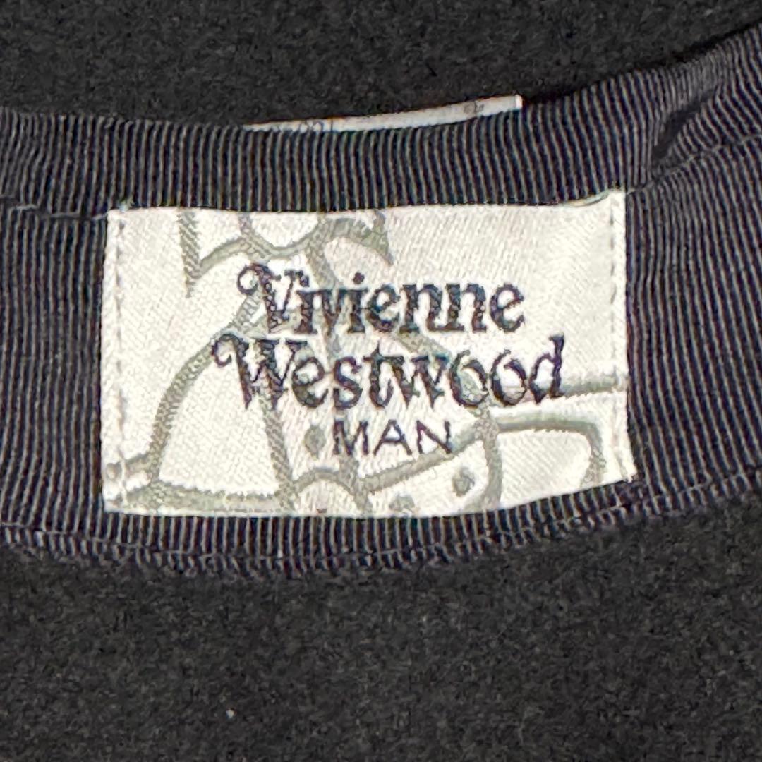 Vivienne Westwood MAN オーブ バケットハット ウール 黒